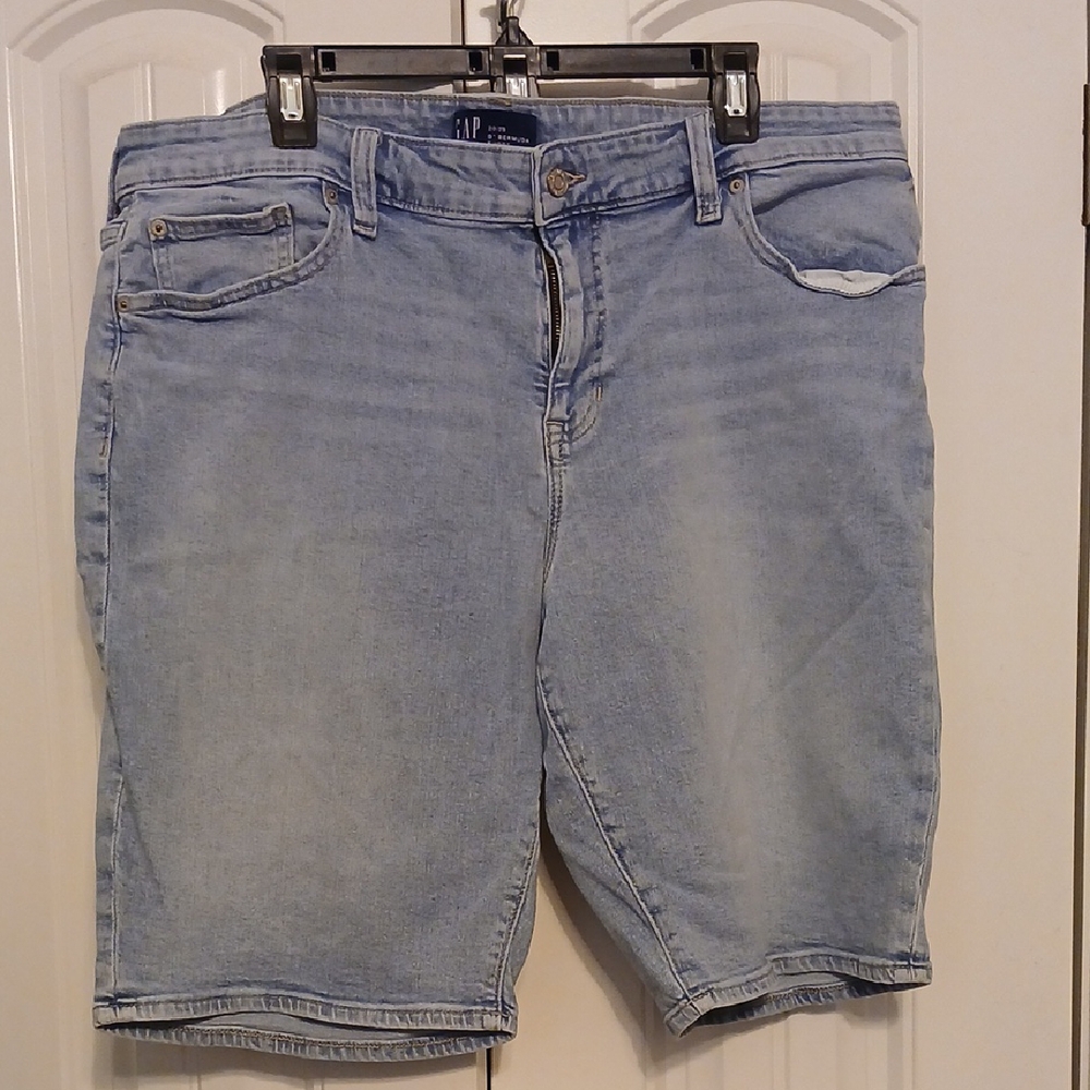 GAP Light Blue Denim Shorts